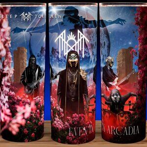 Sleep Token - Vessel - Even in Arcadia Rock Band Cup Mug Tumbler 20oz